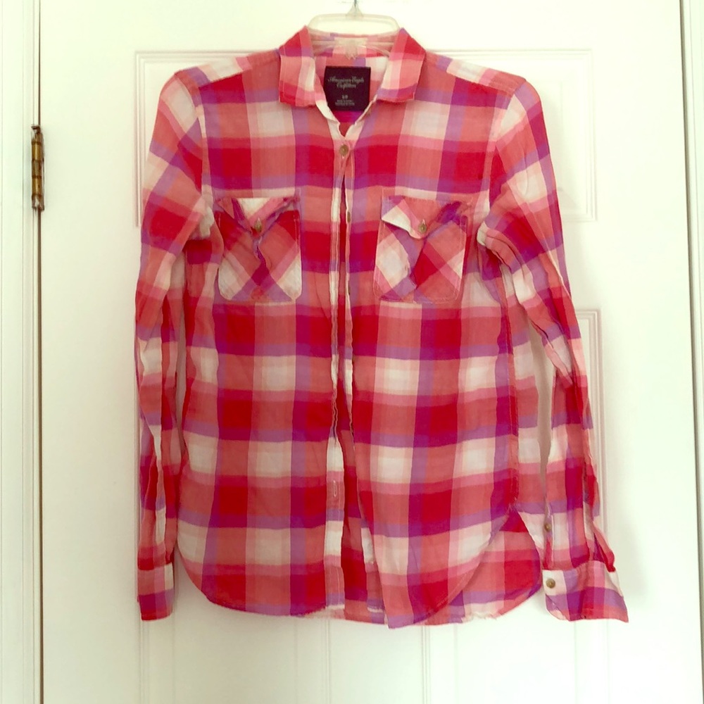 Plaid shirt, AEO